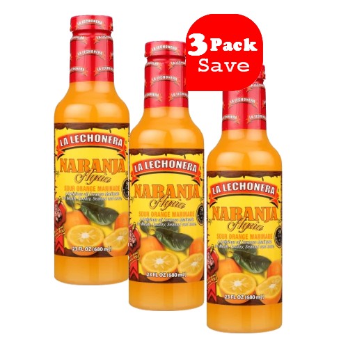 La Lechonera Sour Orange 23 Oz Pack of 3