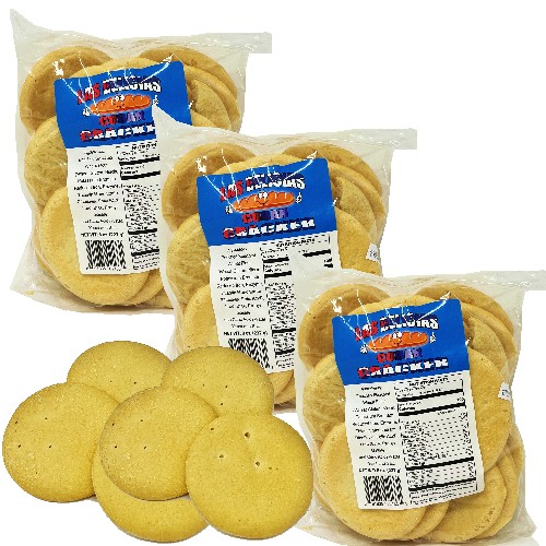 Las Delicias Cuban Cracker BIG 8 oz Pack of 3