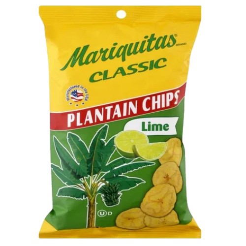 Plantain Chips with Lime  4.5 oz
