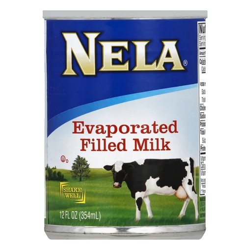 Nela Evaporated Filled Milk 12 oz