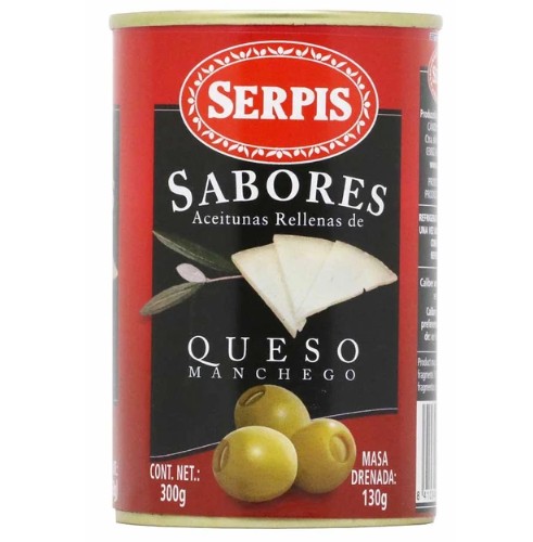 Serpis Olives Stuffed with Manchego Cheese 10.58oz