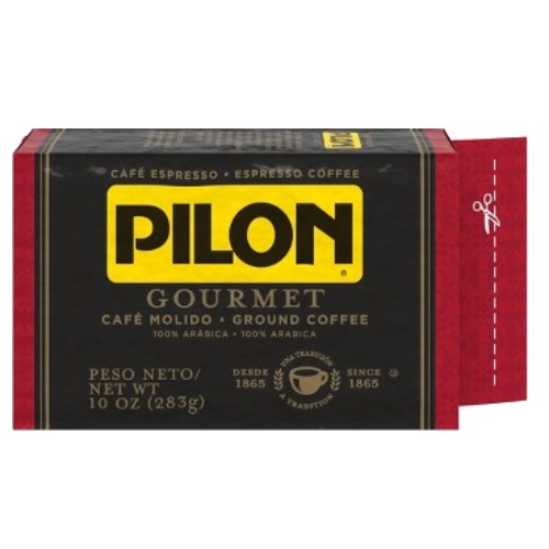 Pilon Gourmet Ground Coffee.  10 oz vac pack
