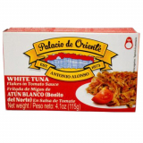 Palacio de Oriente White Tuna Flakes in Tomato Sauce 4.1 oz
