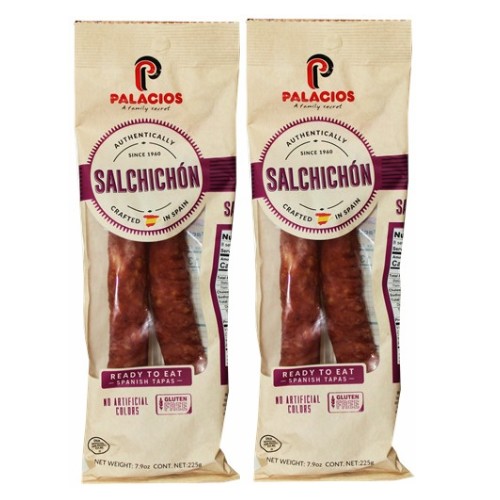 Palacios Salchichon Imported from Spain 7.9 oz Pack of 2