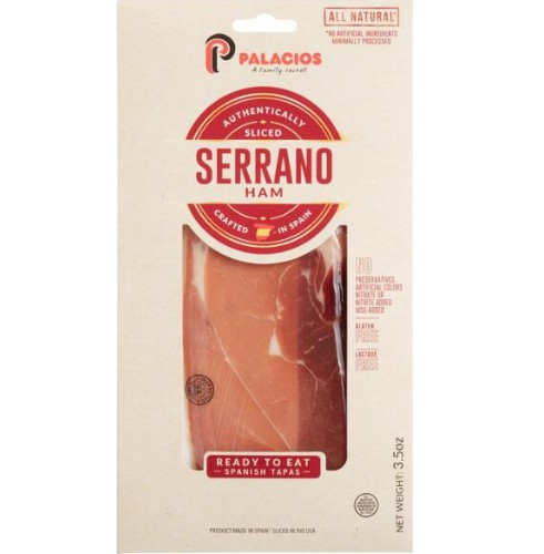 Palacios Serrano Ham Sliced 3.5 oz