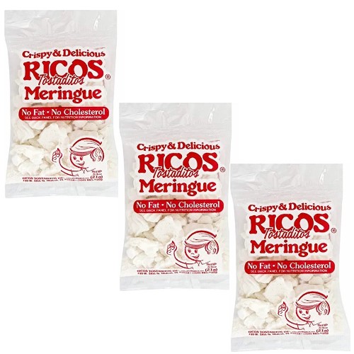 Meringue puffs, Merenguitos. origiinal flavor 0.75 Oz Pack of 3