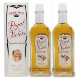Agustin Reyes Royal Violet  splash glass bottle 5 oz Pack of 2