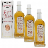 Agustin Reyes Royal Violet  Splash Glass Bottle 5 oz Pack of 3