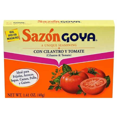Goya Sazon Con Cilantro y Tomate 1.41 Oz