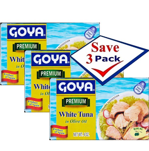 Goya Bonito in Olive Oil 4 oz Pack of 3