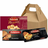 Delaviuda Turron Gift Pack, Figures Marzipan, Yema Tostada, Jijona