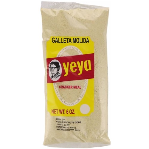 Yeya Cuban Cracker Meal 6 oz Galleta Molida
