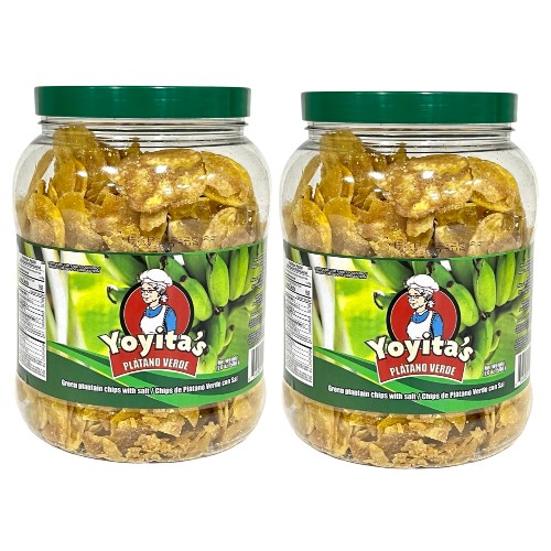 Yoyita's Plantain Chips 17.6 oz Pack of 2