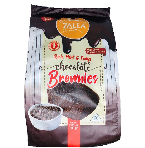 Zalea Chocolate Brownies With Belgian Chocolate Chips  7.05 oz