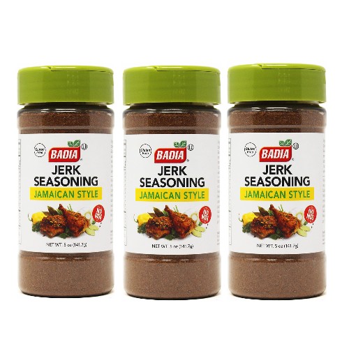 Badia Jerk Seasoning. Jamaica Style. 5 oz. 3 pack