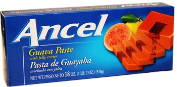 Ancel Guava Paste with Guava Jelly Center   18 oz