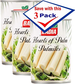 Badia heart of palms. 14 oz can Pack of 3