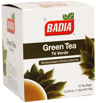 Badia Green Tea 10 Bags