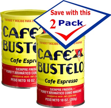 Bustelo Cuban Coffee 10 oz Can. Pack of 2