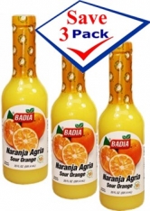 Badia Sour Orange 20 oz Bottle. Pack of 3