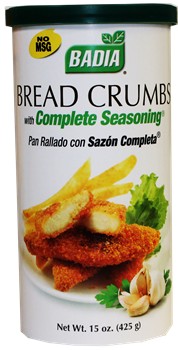 Badia Bread Crumbs with Complete Seasoning 15 oz.