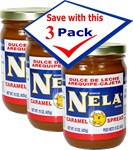 Milk caramel  spread by Nela   15  Oz Jar Pack of 3
