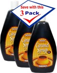 Caramel syrup for flans and a puddings by Pinzon Large 44 oz  Pack of 3