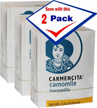 Carmencita chamomile tea. 10 Bags Pack of 3