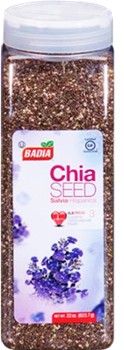 Chia Seeds by Badia 22 oz Dispenser Jar