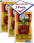 El Mino chorizos 3.5 oz.( 2 Chorizos for pack) Pack of 3