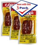 Chorizos Goya 3 1/2 oz.(2 Chorizos for Pack) Pack of 3
