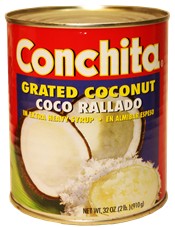 Conchita grated coconut in syrup  32 oz