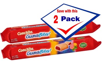 Guava Bites by Conchita. 4.9 oz. Pack of 2