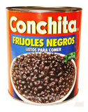 Conchita black beans. Ready to eat.  -  Institutional size can 6 Lb