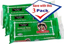 La Cubanita Sugar Free Guava Paste 7 oz Pack of 3