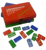 Mini domino double six set.