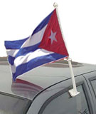 Cuban flag  for car window