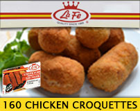 Chicken Croquettes Cuban Style 160 Units