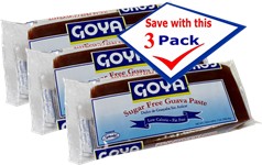 Goya Guava Paste Sugar Free  7 oz Pack of 3