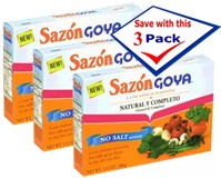 Goya Low Sodium Seasoning Natural And Complete 3.52 Oz