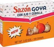 Goya Seasoning With Garlic And Onion 3.52 Oz