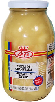 Soursop Guanabana in Syrup. 28 oz
