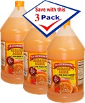 La Lechonera sour orange. 1 gallon container Pack of 3