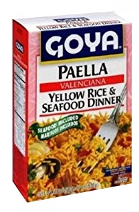 Goya  Seafood Paella 19  Oz  6  Servings.