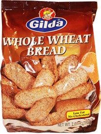 Gilda toasted whole wheat rolls   7. 01 Oz