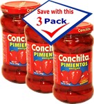 Conchita fire roasted  whole pimientos. 12 oz Pack of 3