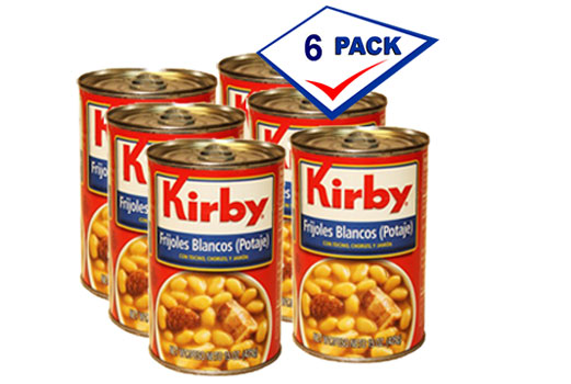 Kirby white bean potage 15oz. Pack of 6.