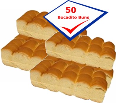 Pan Bocaditos Cubano. Cuban Mini Party Bread 50 units