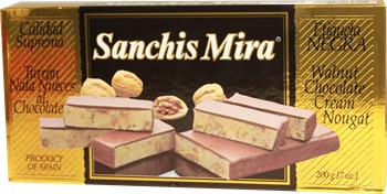 Sanchis Mira Turron Mazapan  Nueces Al Chocolate 7 oz