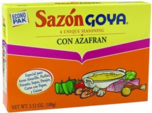 Goya Sazon  Mix With Saffron 1.41 Oz